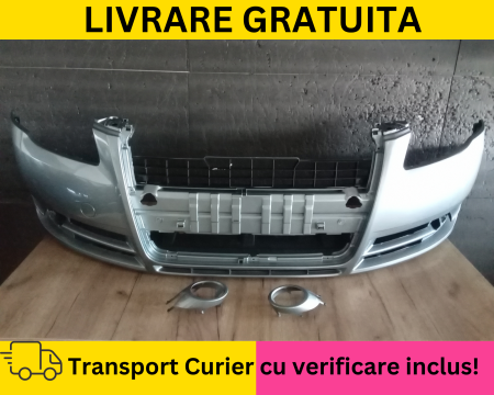 A4 B7 2004-2007 - Bara + ornamente fata Audi A4 B7 2004-2007 LY7G Gri la culoare VOPSITA