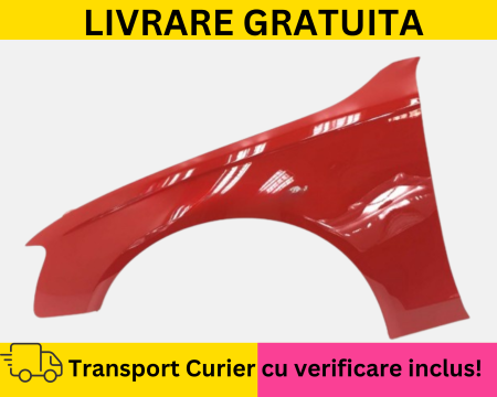 AUDI - Aripa stanga fata Audi A4 B8 2007-2011 GATA VOPSITA LY3J ROSU