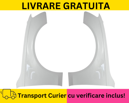 A4 B8 2007-2011 - Aripi fata Audi A4 B8 2007-2011 GATA VOPSITE LY9C LS9R ALB