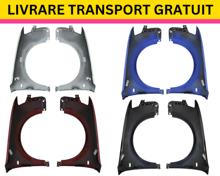 Aripi fata Audi A4 B6 2000-2004 GATA VOPSITE NEGRU GRI ALBASTRU ROSU ALB [1]