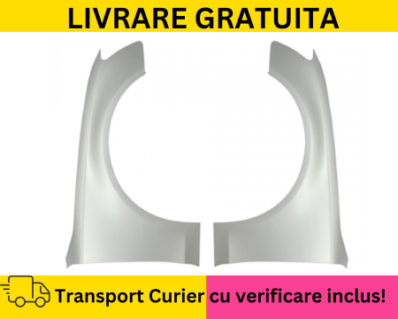 Aripi fata Audi A4 B8 2007-2011 GATA VOPSITE LX7W LY7W GRI