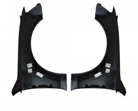 Aripi fata Audi A4 B8 2007-2011 negru LZ9Y metalizat [1]