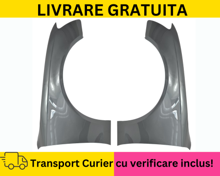 A4 B8.5 2012-2015 - Aripi fata Audi A4 B8.5 FSL 2012-2015 GATA VOPSITE LZ7H GRI INCHIS