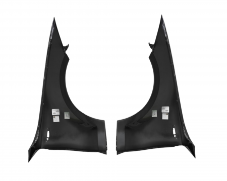 Aripi fata BMW E81 E82 E87 E88 2004-2012 Negru 668 [1]