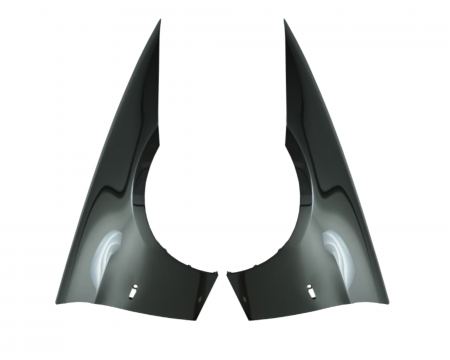 BMW - Aripi fata BMW E90/E91 2005-2011 Negru 475