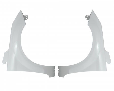 Focus 2008-2011 - Aripi fata Ford Focus MK II 2008-2011 Alb Frozen white