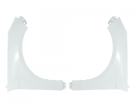 Focus 2012-2017 - Aripi fata Ford Focus MK3 III 2012-2017 Alb Frozen white