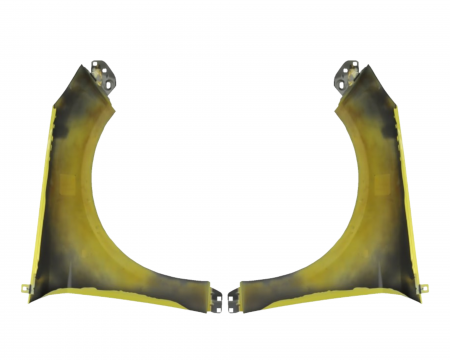 Aripi fata Ford Focus MK3 III 2012-2017 Verde Mustard Olive [1]