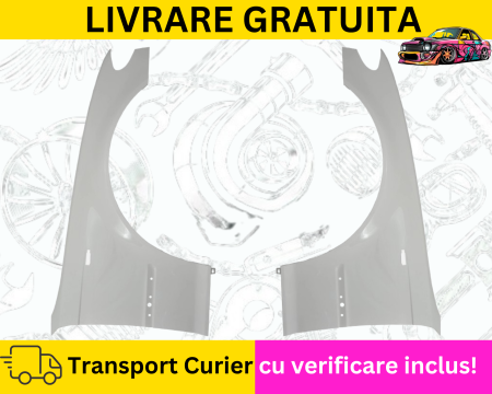 SERIA 3 E46 1998-2005 - Aripi fata Alb 300 BMW E46 2001-2005 FL Facelift VOPSITE Tu alegi culoarea
