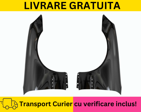 C-CLASS W203 2000-2007 - Aripi fata Negru 197 VOPSITA Mercedes C-CLASS W203 2000-2007