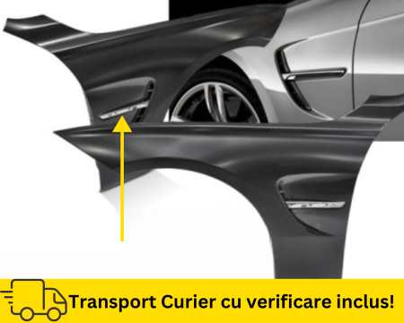 SERIA 5 G30 G31 2017-2024 - Aripi fata M-LOOK BMW Seria 5 G30 G31 ornamente cromate 2017-2020 NEVOPSITE