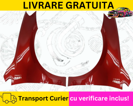 GOLF 7 VII 2012-2021 - Aripi fata Rosu Visiniu Volkswagen Golf VII 7 2012-2017 VOPSITE TU Alegi culoarea