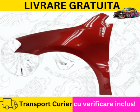 GOLF 7 VII 2012-2021 - Aripa stanga fata Rosu Visiniu LA3X Volkswagen Golf VII 7 2012-2017 VOPSITE TU Alegi culoarea