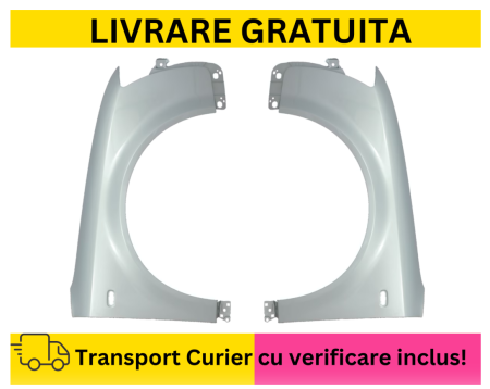 Aripi fata NEGRU GRI ALBASTRU ROSU ALB Audi A4 B6 2000-2004 GATA VOPSITE [2]