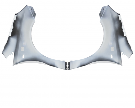 Aripi fata Opel Corsa D 2006-2014 Alb Z474 [1]