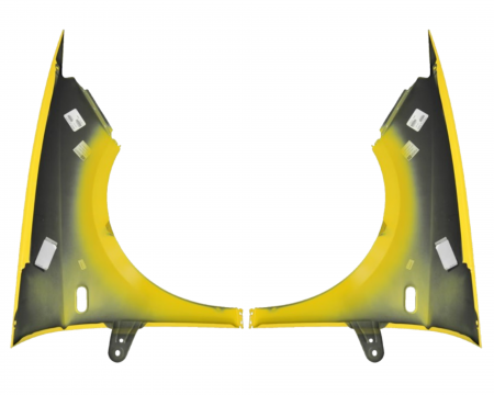 Aripi fata Seat Ibiza 6J 2008-2017 Galben LS1A [1]