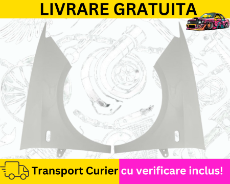 Aripi fata Negru Alb Rosu Albastru Gri Galben Verde Portocaliu Seat Ibiza 6J 2008-2017 VOPSITE TU Alegi culoarea [2]