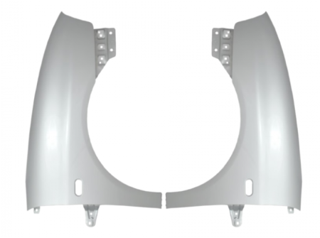 Aripi fata Negru Rosu Gri Albastru Galben Alb Seat Ibiza 6L Cordoba 2002-2008 VOPSITE TU Alegi culoarea [2]