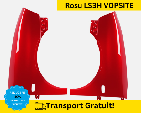 IBIZA CORDOBA 2002-2017 - Aripi fata Seat Ibiza/Cordoba 6L 2002-2008 Rosu LS3H