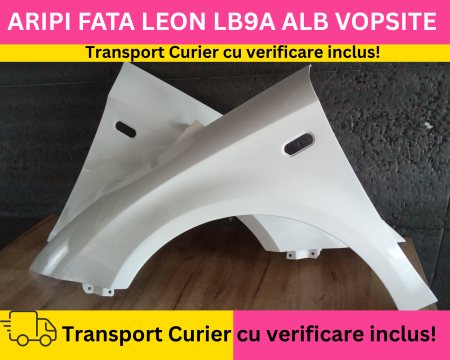 Aripi fata Seat Leon II 2 1P1 2004-2012 Alb LB9A VOPSITE [1]