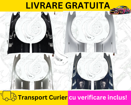 SERIA 3 E46 1998-2005 - Aripi fata Negru Gri Albastru Alb Rosu Verde Auriu 475 668 300 303 354 A07 A08 400 317 BMW E46 2001-2005 FL Facelift VOPSITE Tu alegi culoarea