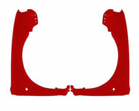 Octavia 1 1998-2003 - Aripi fata Skoda Octavia 1 1U 1998-2003 Rosu 8151