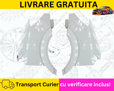 Aripi fata stanga + dreapta Alb Gri Negru Albastru Galben Verde Mercedes Sprinter W906 2006-2013 VOPSITE TU Alegi culoarea [2]