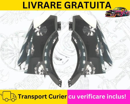 Aripi fata stanga + dreapta Alb Gri Negru Albastru Galben Verde Mercedes Sprinter W906 2006-2013 VOPSITE TU Alegi culoarea [5]