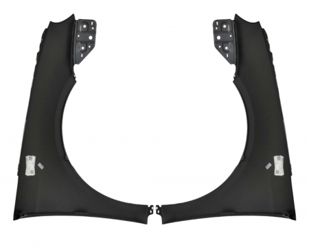Aripa fata stanga Volkswagen EOS 2006-2015 Negru LC9X [1]