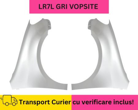 Aripi fata Volkswagen Golf VI 6 2008-2012 Hatchback Gri LR7L la culoare VOPSITE