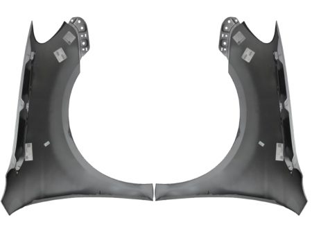 Aripi fata Volkswagen Golf VI 6 Variant break 2009-2013 Gri LA7T [1]