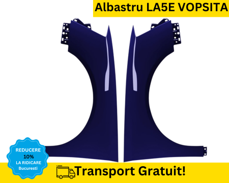 PASSAT B6 2005-2010 - Aripi fata Volkswagen Passat B6 2005-2010 Albastru LA5E VOPSITE