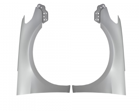 Passat CC 2008-2017 - Aripi fata Volkswagen Passat CC 357 2008-2017 Gri LA7W