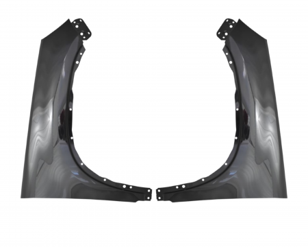 Tiguan 2007-2016 - Aripi fata Volkswagen Tiguan 5N 2008-2016 Negru LC9X