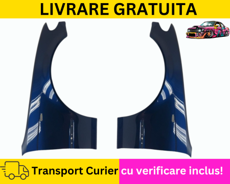 SERIA 3 E46 1998-2005 - Aripi fata Albastru A07 BMW E46 2001-2005 Facelift VOPSITE Tu alegi culoarea