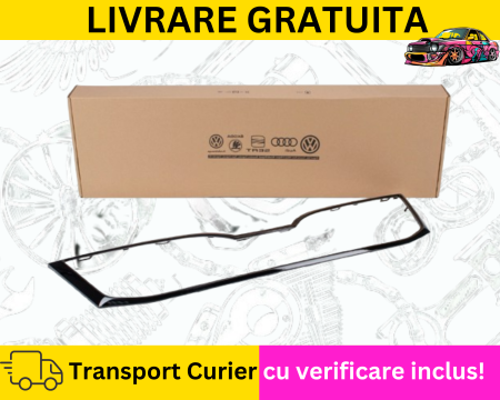 SKODA - Bandou Rama Grila Radiator Skoda OCTAVIA III 3 Facelift 2017-2021 NEGRU Lucios