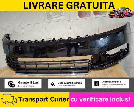 Bara + Grila Negru LC9X VW Passat B7 2010-2014 cu senzori parcare VOPSITA TU Alegi culoarea [1]