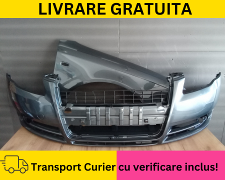 Bara + Aripa dreapta fata Audi A4 B7 2004-2008 LX7Z Gri la culoare VOPSITA