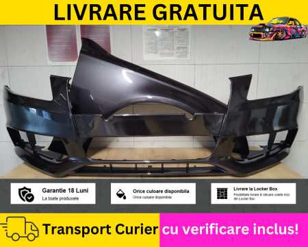 A4 B8 2007-2011 - Bara + Aripa dreapta fata Gri LZ7L Audi A4 B8 2007-2011 + S-LINE Simpla VOPSITA Tu alegi culoarea