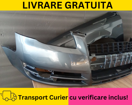 Bara + Aripa stanga fata Audi A4 B7 2004-2008 LX7Z Gri la culoare VOPSITA [1]