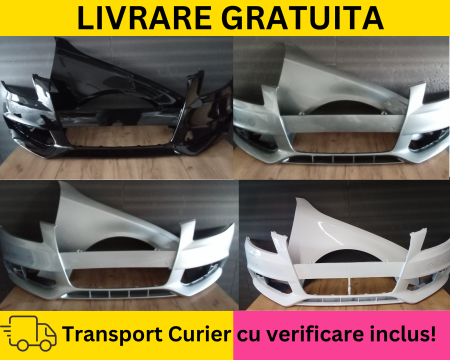 A4 B8 2007-2011 - Bara + Aripa dreapta fata Negru Gri Alb Albastru Rosu Auriu Bej VOPSITA LZ9Y LY9B LY9C LX7W LY7W LX7Z LZ7L LS9R LY7G LY7H LY1Q LX5X LX7S Audi A4 B8 2008-2011 + S-LINE