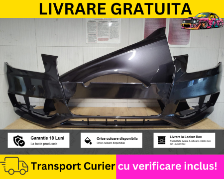 A4 B8 2007-2011 - Bara + Aripa stanga fata Gri LZ7L Audi A4 B8 2007-2011 + S-LINE Simpla VOPSITA Tu alegi culoarea