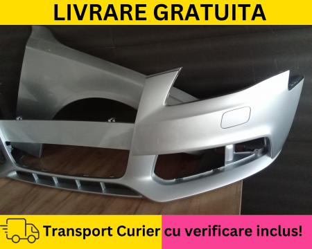 Bara + Aripa stanga fata Gri LY7G VOPSITA Audi A4 B8 2008-2011 + S-LINE [1]