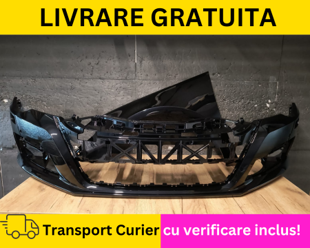 PASSAT CC 2008-2017 - Bara + Aripa stanga fata Volkswagen Passat CC 357 VOPSITA Negru LC9X 2008-2012 cu spalator far, senzori