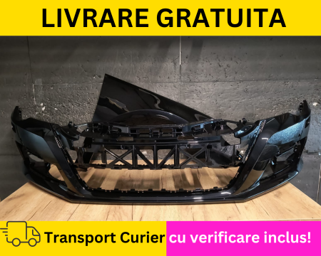 PASSAT CC 2008-2017 - Bara + Aripa dreapta fata Volkswagen Passat CC 357 VOPSITA Negru LC9X 2008-2012 cu spalator far, senzori