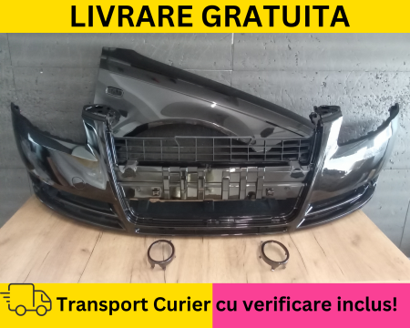 A4 B7 2004-2007 - Bara + Aripa dreapta + Ornamente fata Audi A4 B7 2004-2007 LZ7L Gri la culoare VOPSITA