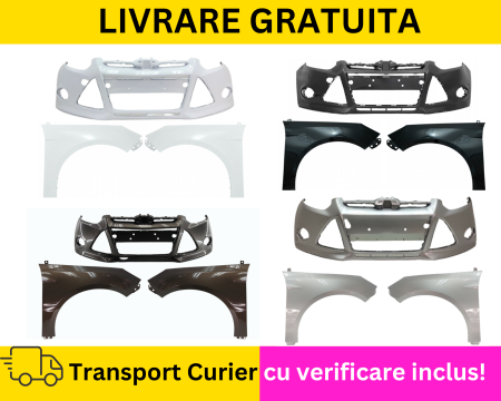 FOCUS MK3 2012-2017 - Bara + Aripi fata Negru Albastru Alb Gri Argintiu Rosu Verde Maro VOPSITA Ford Focus MK 3 2012-2015