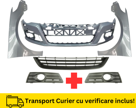 PASSAT CC 2008-2017 - Bara, Aripi Grile fata VW Passat CC 2008-2012 LB5M Albastru la culoare VOPSITA
