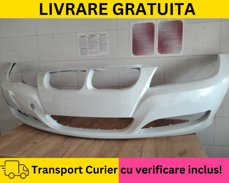 Bara fata Alb 300 III BMW Seria 3 E90 E91 FSL 2008-2012 VOPSITA Tu alegi culoarea Alpinweiss [1]