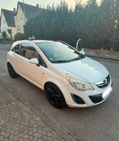 Bara fata Alb Z474 Opel Corsa D 2011-2014 Facelift VOPSITA TU Alegi culoarea [2]